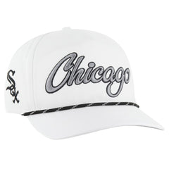 Chicago White Sox Overhand Speckle Hitch Rope Adjustable Hat White | 47 brand