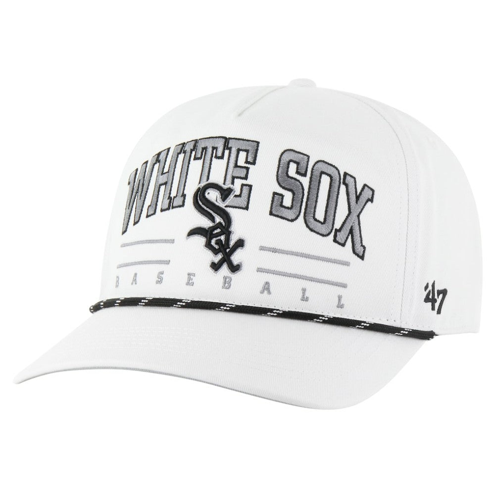 Chicago White Sox Roscoe Speckle Hitch Adjustable Hat White | 47 brand
