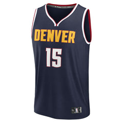 Nikola Jokic Denver Nuggets Youth Fast Break Replica Player Jersey sale - Icon Editi- Navy