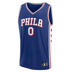 Tyrese Maxey Philadelphia 76ers Fast Break Replica Player Jersey - Icon Edition - Royal