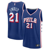 Joel Embiid Philadelphia 76ers Fast Break Replica Player Jersey - Icon Edition - Royal