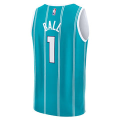 LaMelo Ball Charlotte Hornets Youth Fast Break Replica Player Jersey - Icon Edition - Teal
