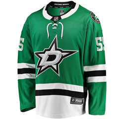 Thomas Harley Dallas Stars Fanatics Home Premier Breakaway Player Jersey Kelly Green