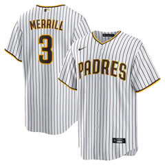 Jackson Merrill San Diego Padres Home Replica Jersey White | Nike