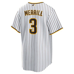Jackson Merrill San Diego Padres Home Replica Jersey - White