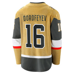 Pavel Dorofeyev Vegas Golden Knights Fanatics Premier Breakaway Player Jersey Gold