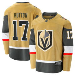 Ben Hutton Vegas Golden Knights Fanatics Home Premier Breakaway Player Jersey Gold