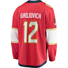 Jonah Gadjovich Florida Panthers Fanatics Premier Breakaway Player Jersey Red
