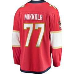 Niko Mikkola Florida Panthers Fanatics Premier Breakaway Player Jersey Red