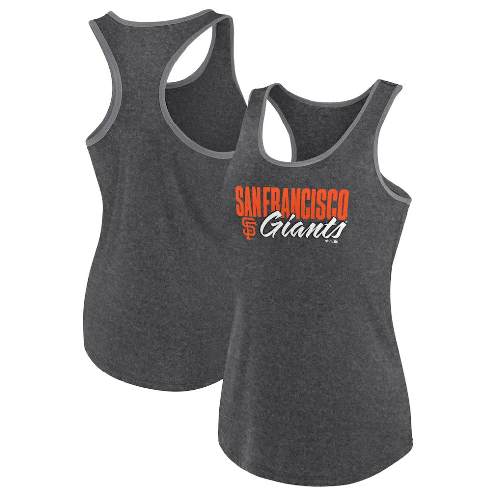 San Francisco Giants Profile Women's Plus Size Racerback Tank Top Black