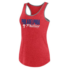 Philadelphia Phillies Profile Women's Plus Size Racerback Tank Top Red