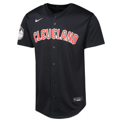 Cleveland Guardians Youth Alternate Limited Jersey - Navy