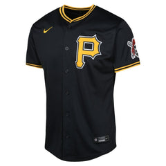 Pittsburgh Pirates Youth Alternate Limited Jersey Black | Nike
