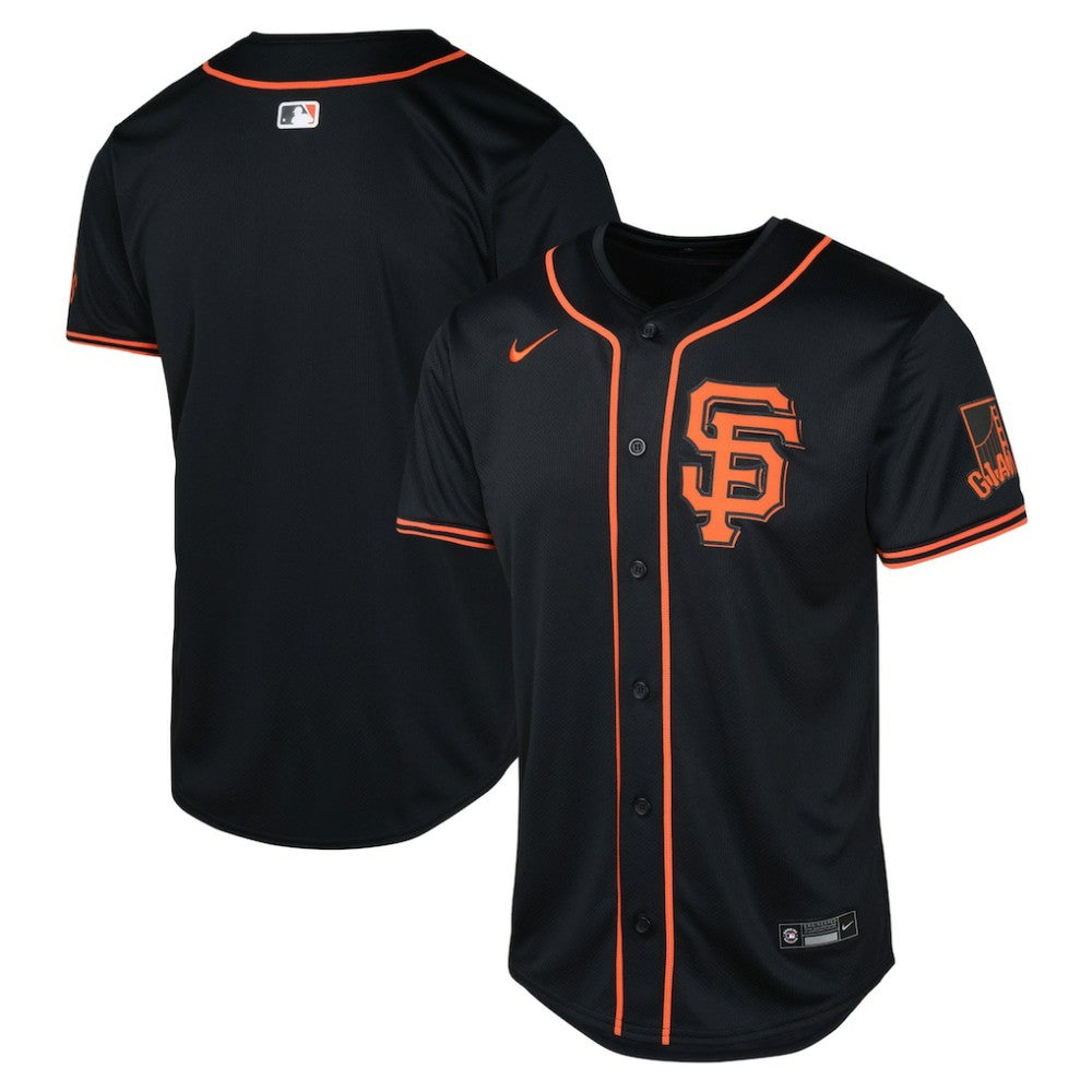 San Francisco Giants Youth Alternate Limited Jersey Black | Nike