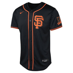 San Francisco Giants Youth Alternate Limited Jersey - Black