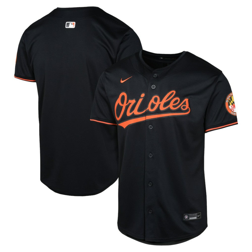 Baltimore Orioles Youth Alternate Limited Jersey Black | Nike