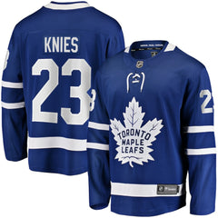 Matthew Knies Toronto Maple Leafs Fanatics Home Premier Breakaway Player Jersey Blue