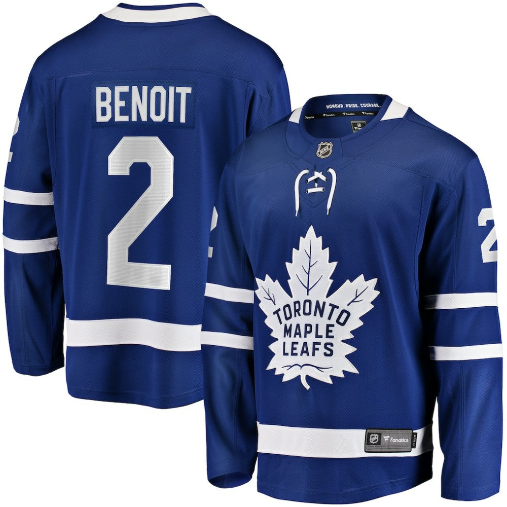 Simon Benoit Toronto Maple Leafs Fanatics Home Premier Breakaway Player Jersey Blue