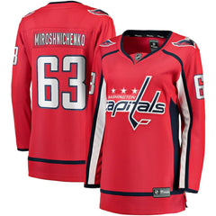 Ivan Miroshnichenko Washington Capitals Fanatics Women's Breakaway Jersey Red