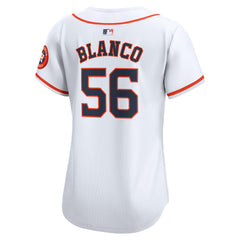 Ronel Blanco Houston Astros Women's Home Limited Jersey White | Nike