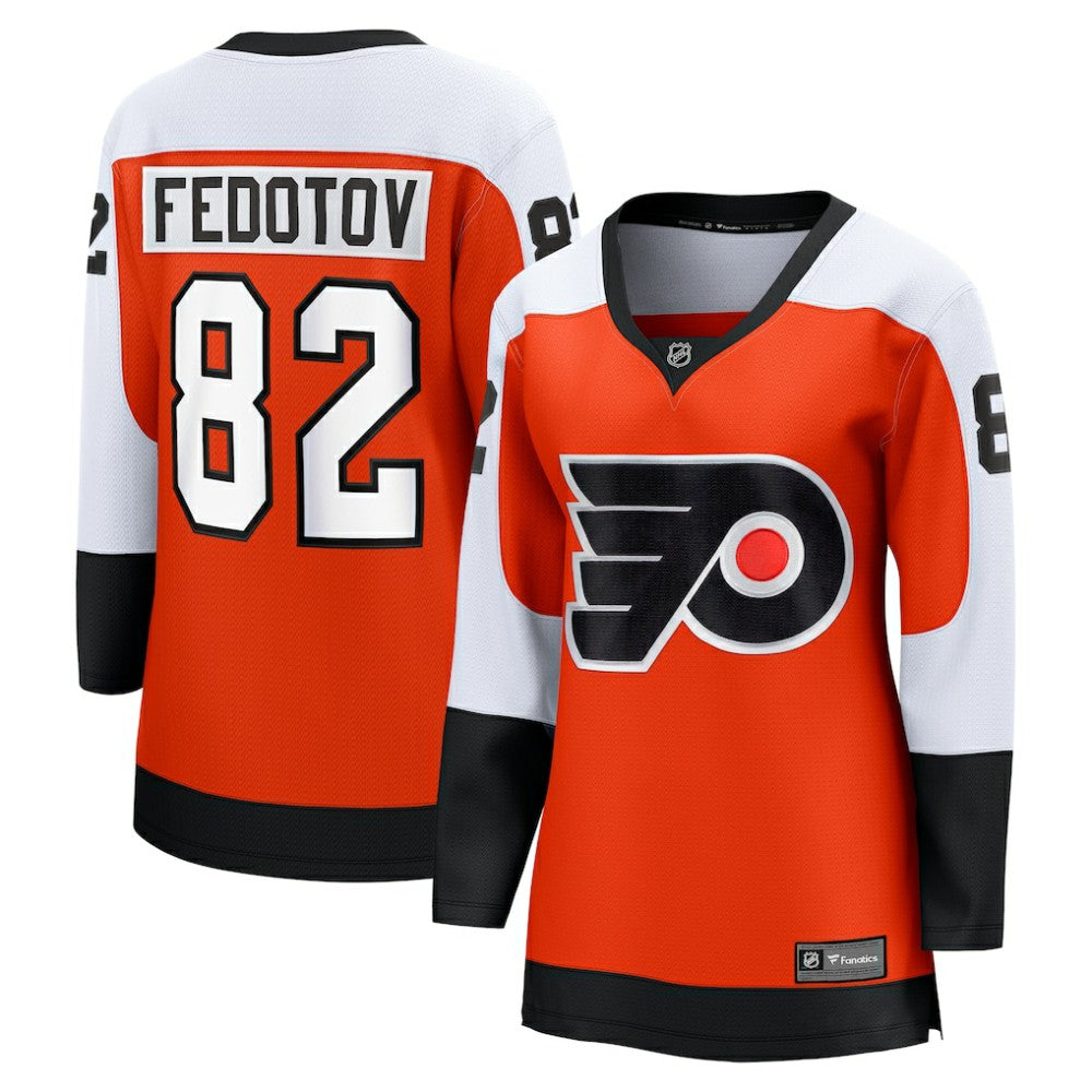 Ivan Fedotov Philadelphia Flyers Fanatics Women's Home Premier Breakaway Player Jersey Breakaway Jersey Orange