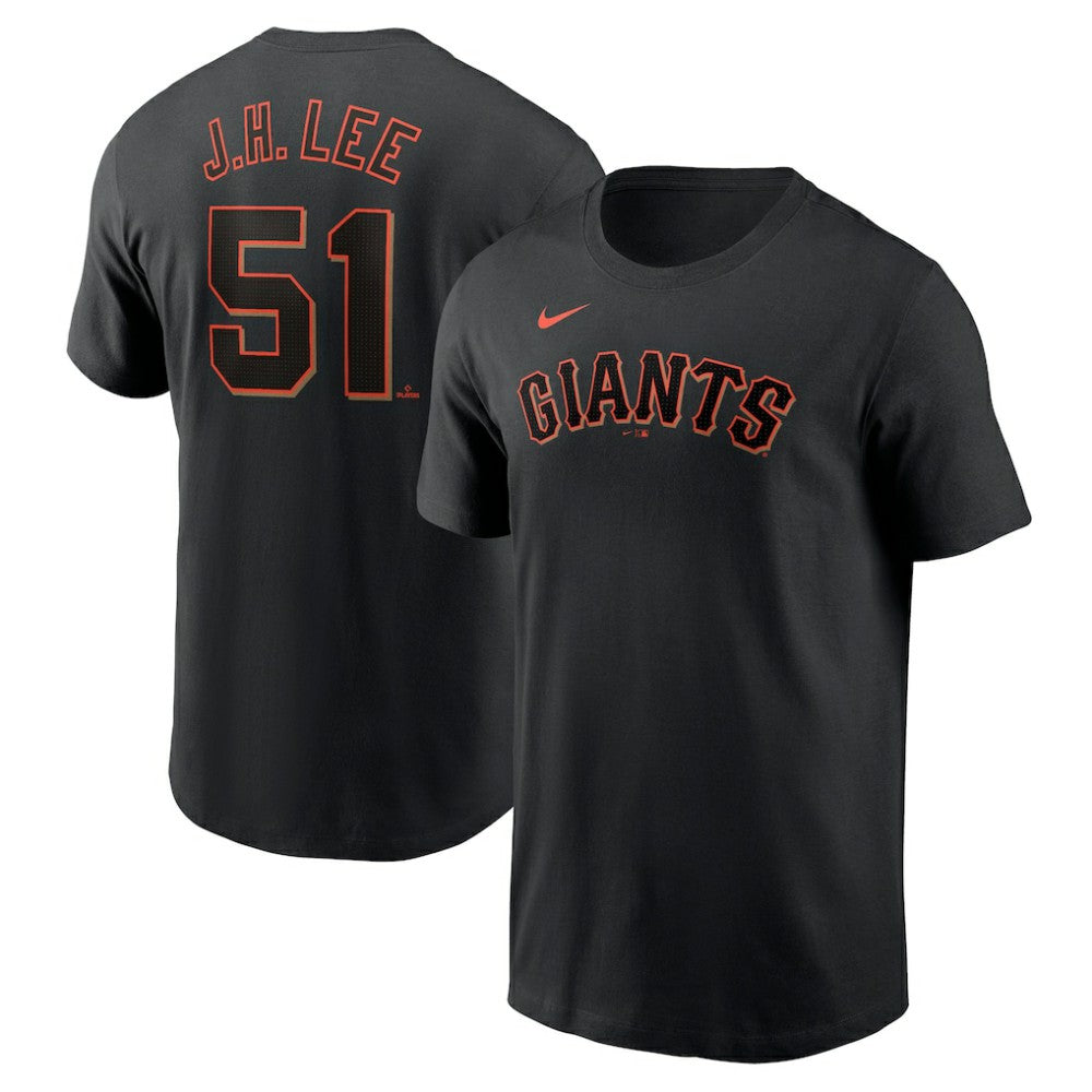 Jung Hoo Lee San Francisco Giants Fuse Name & Number T-Shirt - Black | Nike