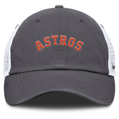 Houston Astros Wordmark Club Adjustable Trucker Hat Gray | Nike