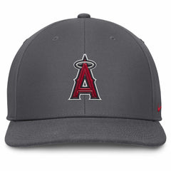 Los Angeles Angels Pro Performance Snapback Hat Gray | Nike
