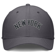 New York Yankees Swoosh Performance Flex Hat Gray | Nike