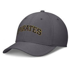 Pittsburgh Pirates Swoosh Performance Flex Hat Gray | Nike