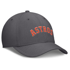 Houston Astros Swoosh Performance Flex Hat Charcoal | Nike