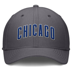 Chicago Cubs Swoosh Performance Flex Hat Gray | Nike