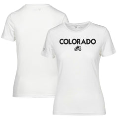 Colorado Avalanche Levelwear Women's Maddox City Capsule T-Shirt White
