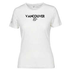 Vancouver Canucks Levelwear Women's Maddox City Capsule T-Shirt White