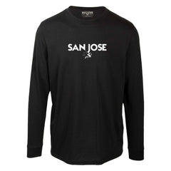 San Jose Sharks Levelwear Oscar City Capsule Long Sleeve T-Shirt Black