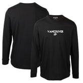 Vancouver Canucks Levelwear Oscar City Capsule Long Sleeve T-Shirt Black