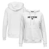 New York Islanders Levelwear Women's Adorn City Capsule Pullover Hoodie White