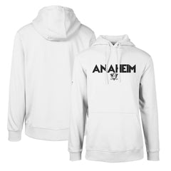 Anaheim Ducks Levelwear Podium City Capsule Pullover Hoodie White
