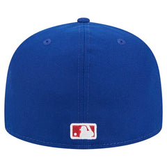 Chicago Cubs Checkered Undervisor 59FIFTY Fitted Hat Royal | New Era