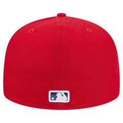 St. Louis Cardinals Checkered Undervisor 59FIFTY Fitted Hat Red | New Era