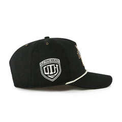 Boston Bruins '47 Old Time Hockey Rafter Sure Shot Hitch Adjustable Hat Black