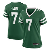 Justin Fields New York Jets Women's Game Jersey - Legacy Green