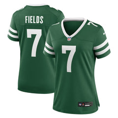 Justin Fields New York Jets Women's Game Jersey - Legacy Green