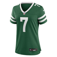 Justin Fields New York Jets Women's Game Jersey - Legacy Green