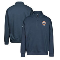 Houston Astros Levelwear Murray Core Logo Quarter-Zip Pullover Top Navy