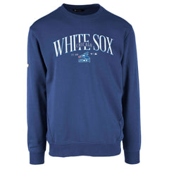 Chicago White Sox Levelwear Zane Cooperstown Collection Retro Spellout Pullover Sweatshirt Royal