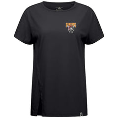 Pittsburgh Pirates Levelwear Women's Influx Cooperstown Core Logo T-Shirt Black