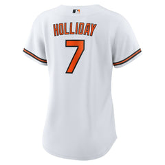 Jackson Holliday Baltimore Orioles Women's Home Replica Player Jersey - White