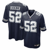 Tyler Booker Dallas Cowboys 2025 NFL Draft First Round Pick Game Jersey - Navy
