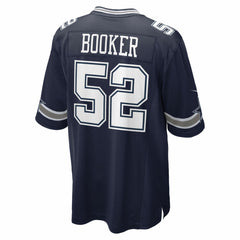 Tyler Booker Dallas Cowboys 2025 NFL Draft First Round Pick Game Jersey - Navy
